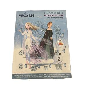 Frozen Lip Smacker Lipstick Chapstick Gloss Advent Calendar NEW Christmas Disney